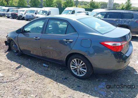 2014 Toyota Corolla Le Plus from USA, damaged, VIN 2T1BURHE8EC130168